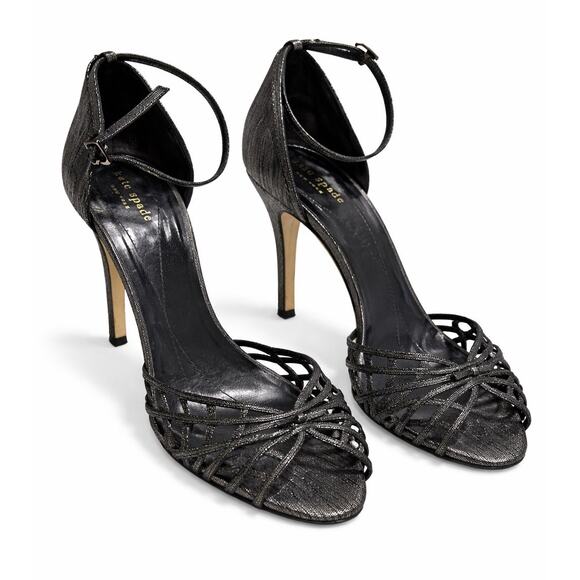 Kate Spade NY Strappy Heels Made in Italy Evening Sandals Stiletto – Size 10B